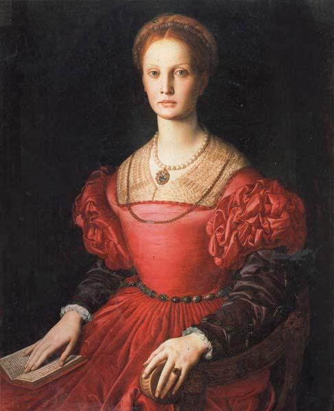 Agnolo Bronzino Portrait of Lucrezia Pucci Panciatichi